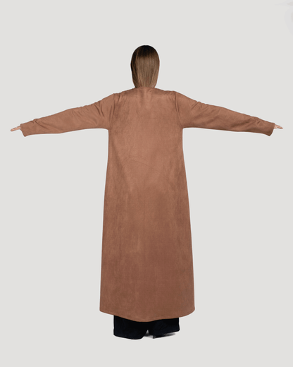 The Essential Abaya in Suede