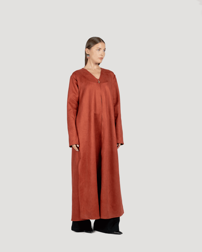 The Essential Abaya in Suede