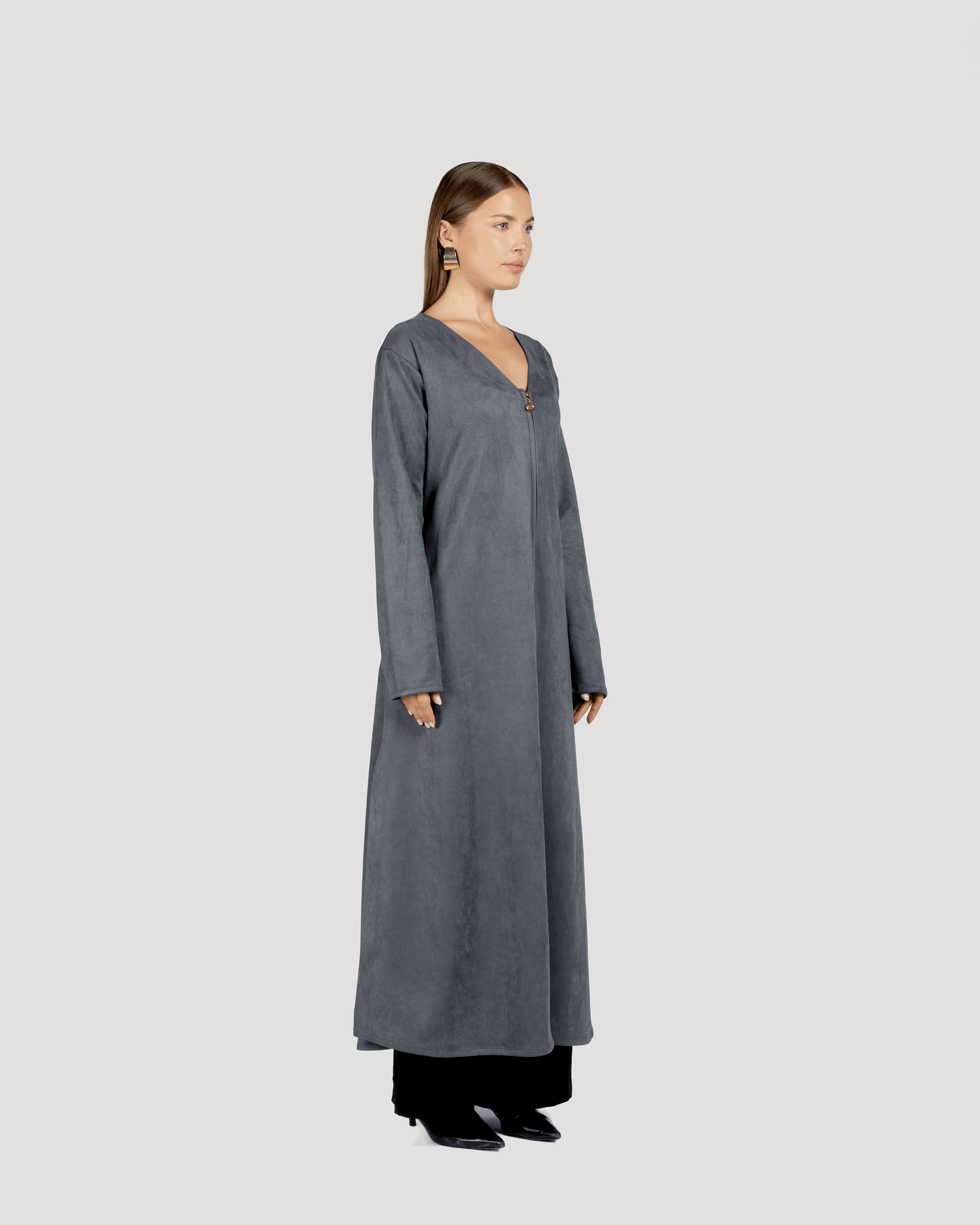 The Essential Abaya in Suede