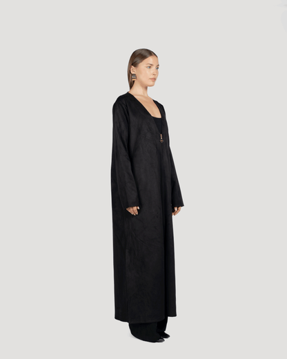 The Essential Abaya in Suede