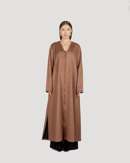 The Essential Abaya in Suede