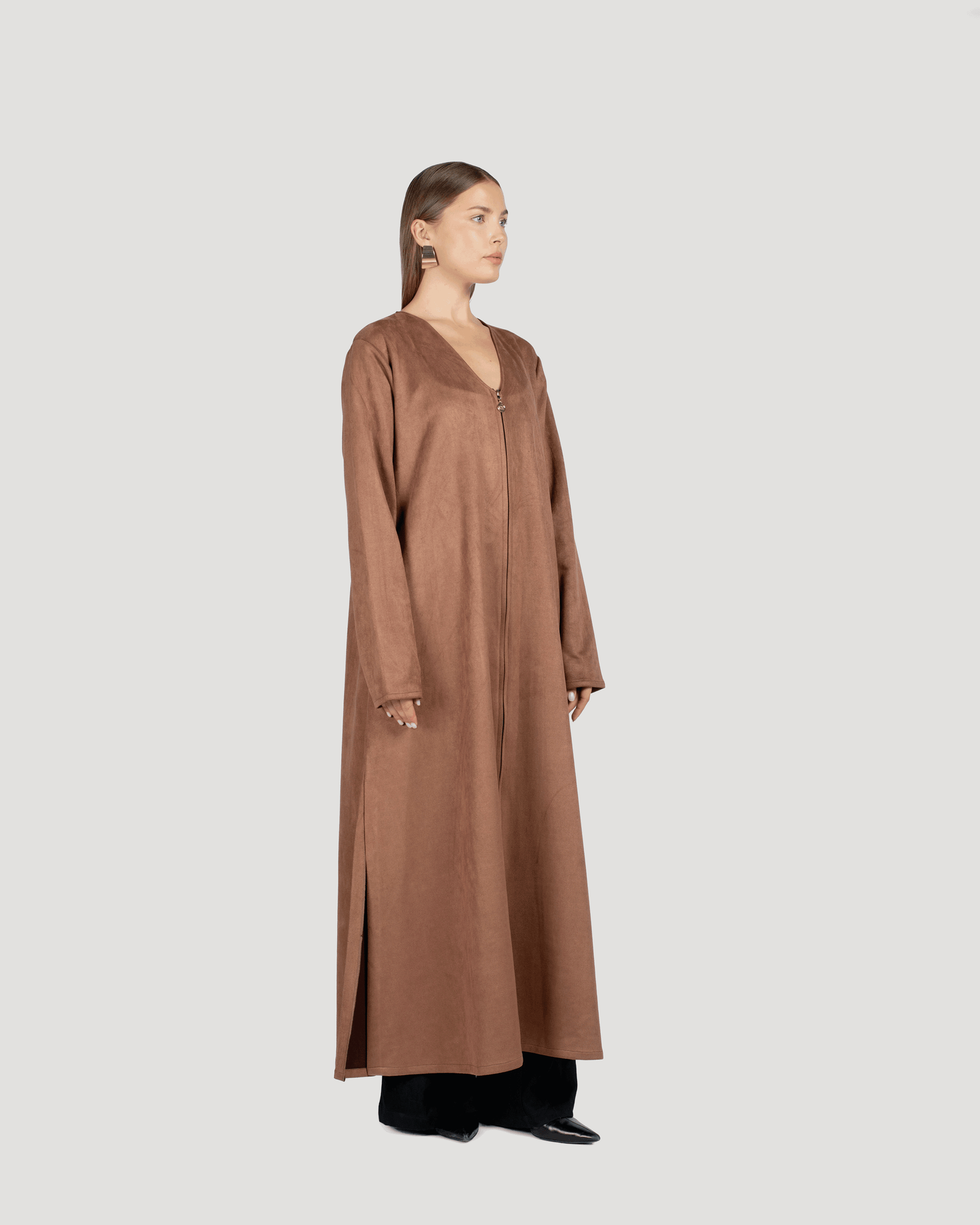 The Essential Abaya in Suede